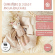 Spielfigur Reh Ella mit Rassel - ES Infographic