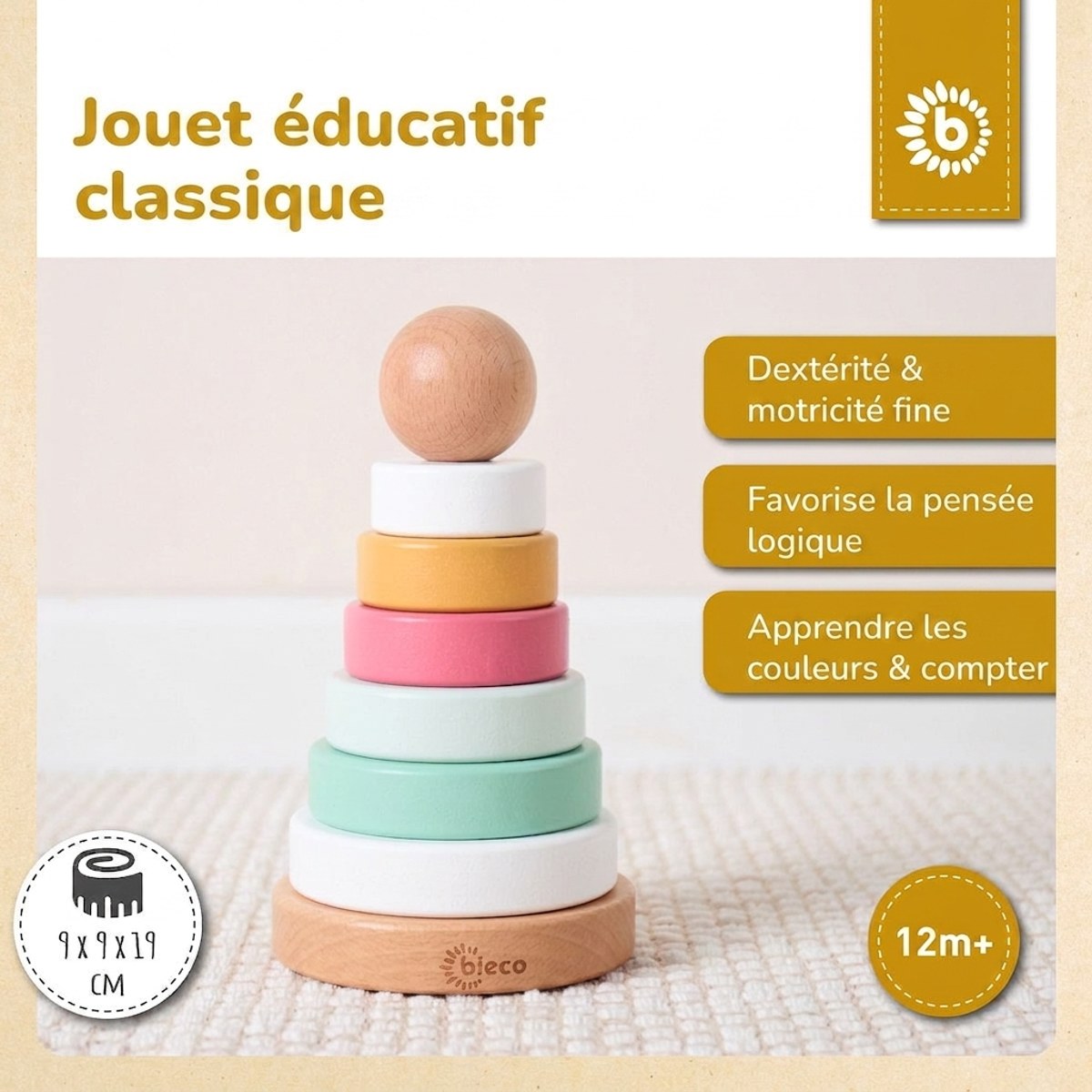 STAPELTURM BERRY FSC® - FR Infographic