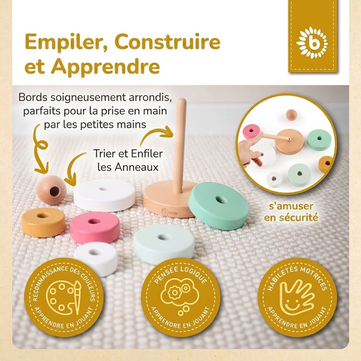 STAPELTURM BERRY FSC® - FR Infographic