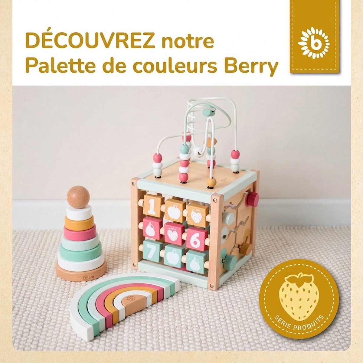 STAPELTURM BERRY FSC® - FR Infographic