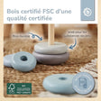 Stapelturm Hazy FSC® - FR Infographic