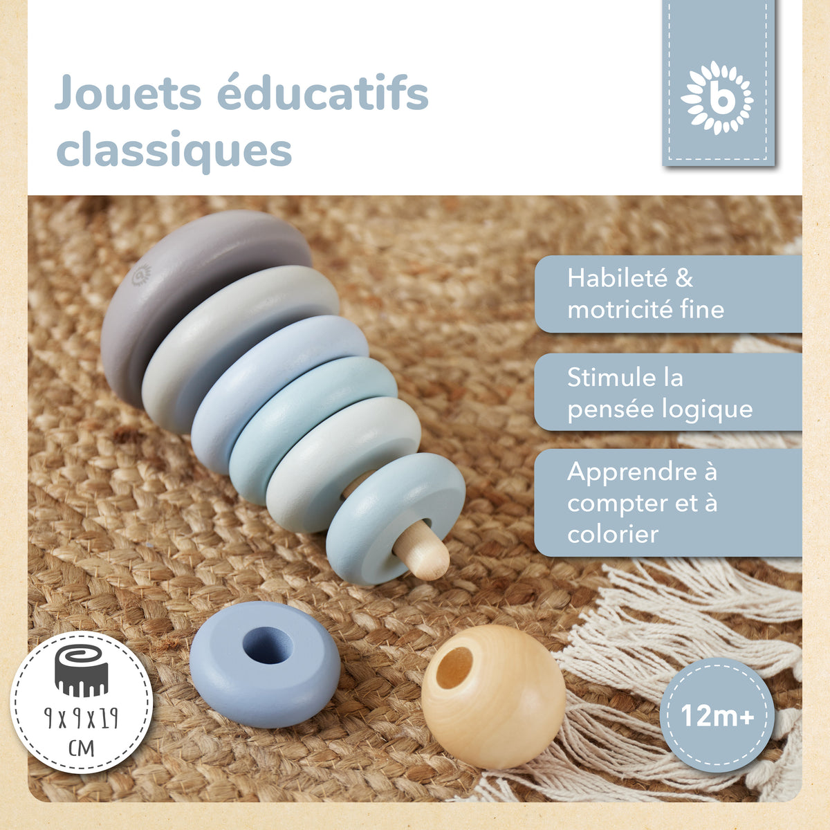 Stapelturm Hazy FSC® - FR Infographic