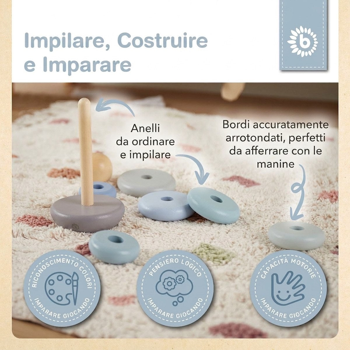 Stapelturm Hazy FSC® - IT Infographic