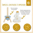 Rakete Stapelturm - FR Infographic