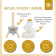 Rakete Stapelturm - IT Infographic