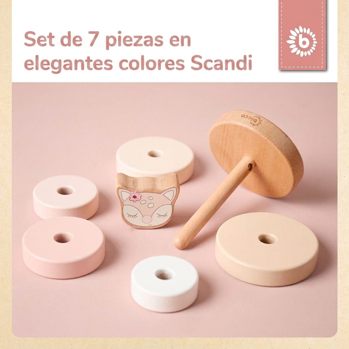 STAPELTURM REH ELLA FSC® - ES Infographic