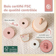 STAPELTURM REH ELLA FSC® - FR Infographic