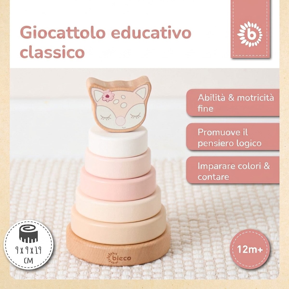 STAPELTURM REH ELLA FSC® - IT Infographic