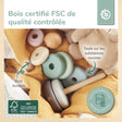 Stapelturm rose FSC® - FR Infographic