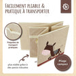 Aufbewahrungsbox Esel - FR Infographic