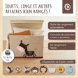 Aufbewahrungsbox Esel mit Deckel - FR Infographic