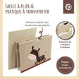 Aufbewahrungsbox Esel mit Deckel - FR Infographic