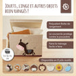 Aufbewahrungsbox Esel mit Deckel - FR Infographic