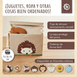 Aufbewahrungsbox Igel mit Deckel - ES Infographic