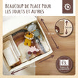 Aufbewahrungsbox Igel mit Deckel - FR Infographic