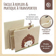 Aufbewahrungsbox Igel mit Deckel - FR Infographic