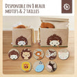 Aufbewahrungsbox Igel mit Deckel - FR Infographic