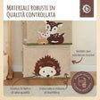 Aufbewahrungsbox Igel mit Deckel - IT Infographic