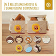 Aufbewahrungsbox Löwe mit Deckel - IT Infographic