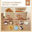Aufbewahrungsbox Reh - ES Infographic
