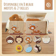 Aufbewahrungsbox Reh - FR Infographic