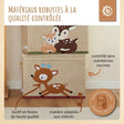 Aufbewahrungsbox Reh mit Deckel - FR Infographic