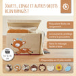 Aufbewahrungsbox Reh mit Deckel - FR Infographic