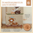 Aufbewahrungsbox Reh mit Deckel - FR Infographic