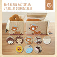 Aufbewahrungsbox Reh mit Deckel - FR Infographic