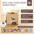 Aufbewahrungsbox Rehe - FR Infographic