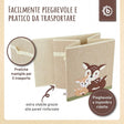 Aufbewahrungsbox Rehe - IT Infographic