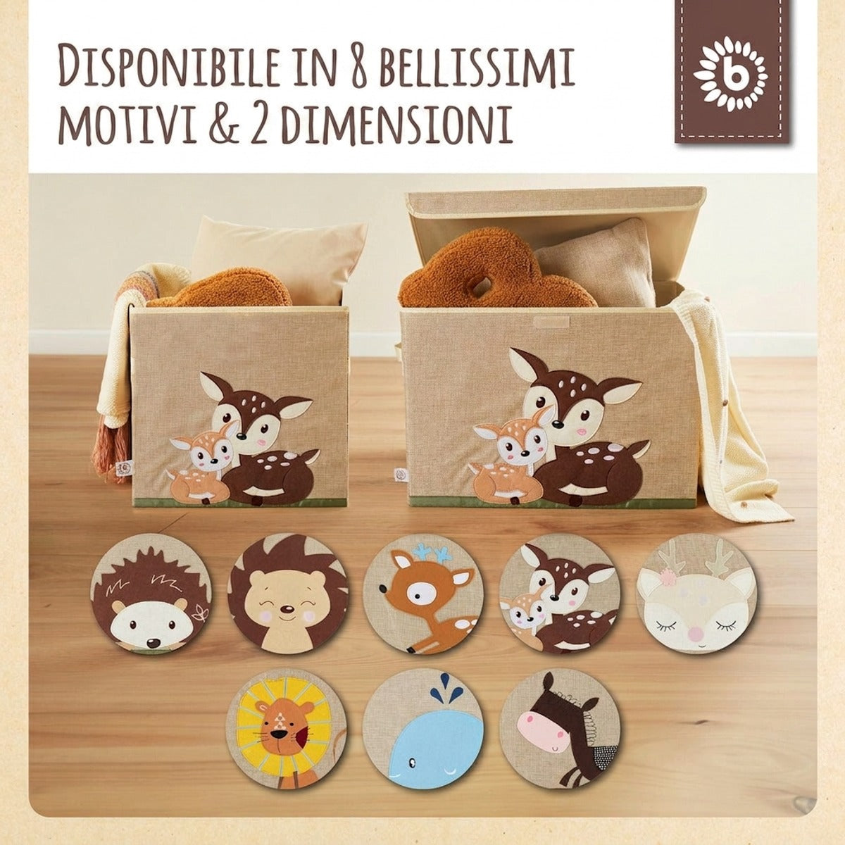 Aufbewahrungsbox Rehe - IT Infographic