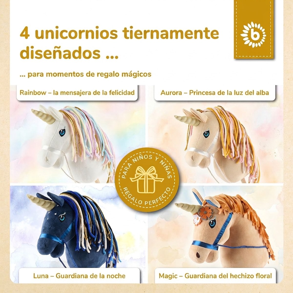 STECKENTIER EINHORN MAGIC - ES Infographic