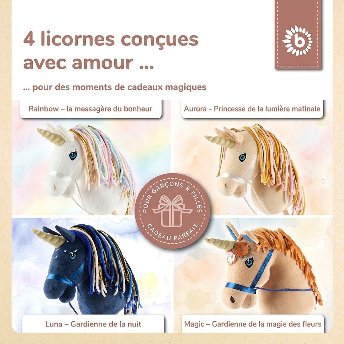 STECKENTIER EINHORN AURORA - FR Infographic
