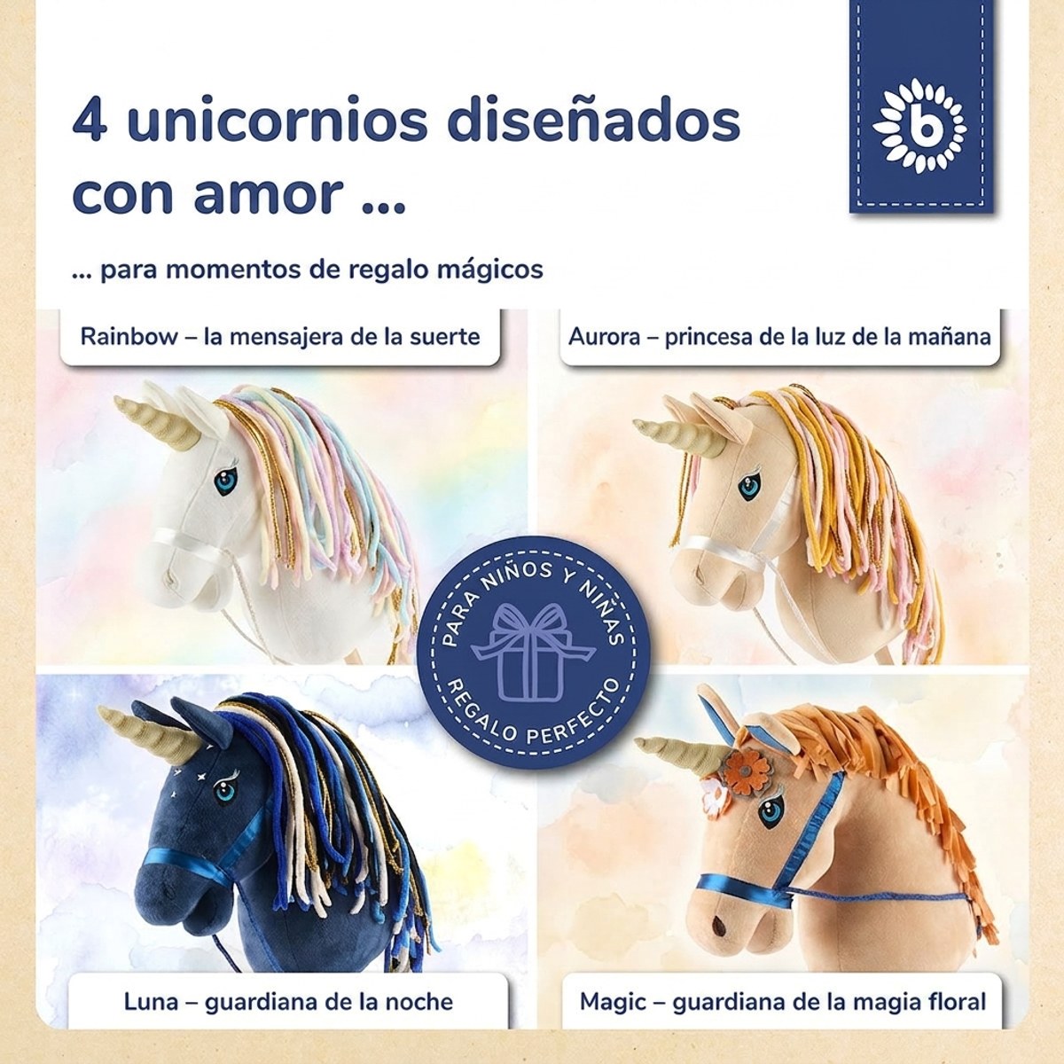 STECKENTIER EINHORN LUNA - ES Infographic