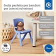 Kinderstuhl Blau - IT Infographic