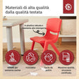 Kinderstuhl Rot - IT Infographic