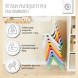 Stuhl weiß - FR Infographic