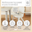 Stuhl weiß - FR Infographic