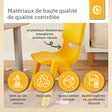 Kinderstuhl Gelb - FR Infographic