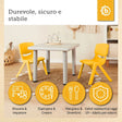 Kinderstuhl Gelb - IT Infographic
