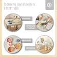 1x Kindertisch & 2x Kinderstuhl Silver - IT Infographic