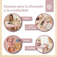 Tisch dreamy rose - ES Infographic