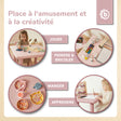 Tisch dreamy rose - FR Infographic