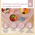 Tisch dreamy rose - FR Infographic