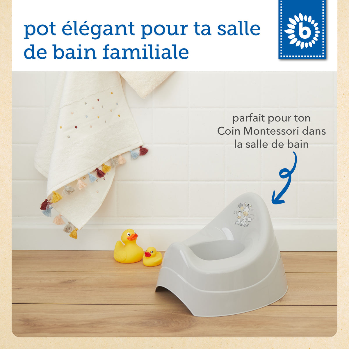 Töpfchen Zebra mit  Musik - FR Infographic