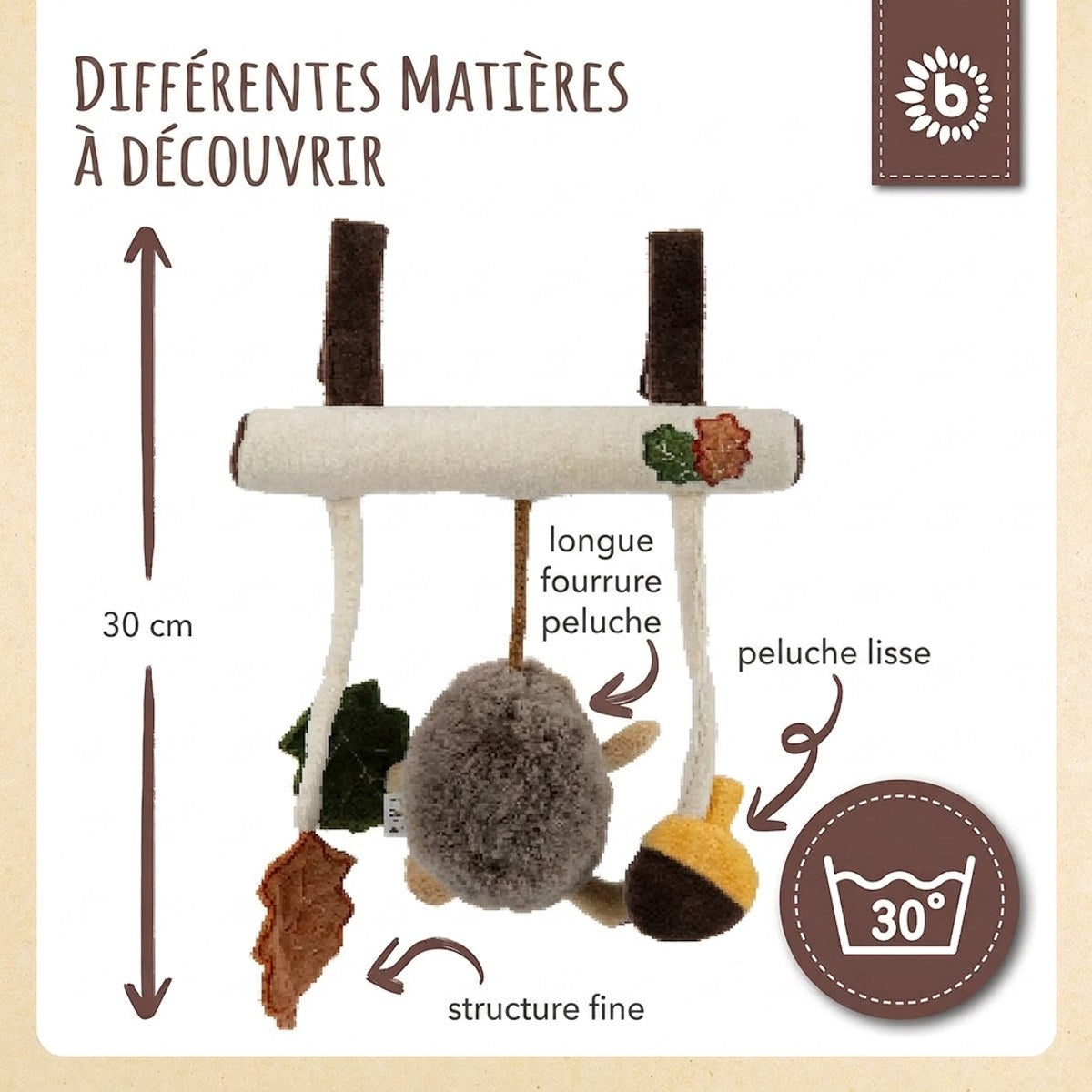 Universalhänger Igel Piksi - FR Infographic