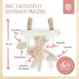 Universalhänger Reh Ella - FR Infographic