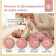 Veloursball Ella mit Rassel - FR Infographic