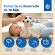 Veloursball Fußball mit Rassel - ES Infographic